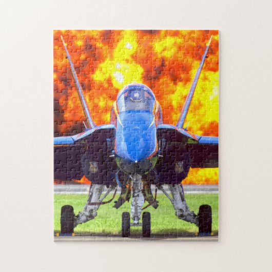 F/A-18C HORNET (11x14 INCH) Legpuzzel (Verticaal)