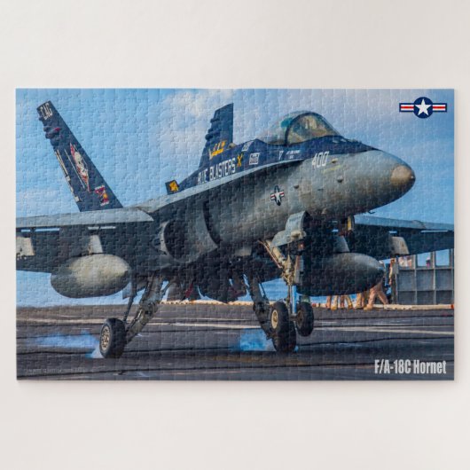 F/A-18C HORNET (20x30 INCH) Legpuzzel (Horizontaal)