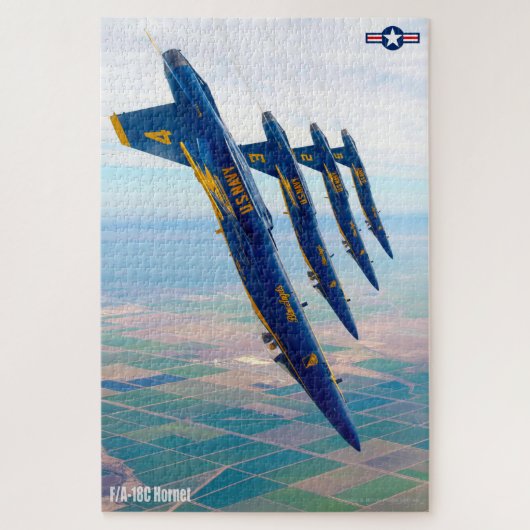 F/A-18C HORNET (20x30 INCH) Legpuzzel (Verticaal)