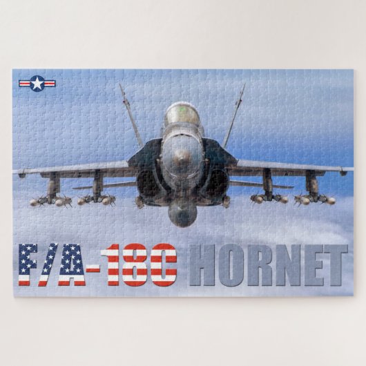 F/A-18C HORNET (20x30 INCH) Legpuzzel (Horizontaal)