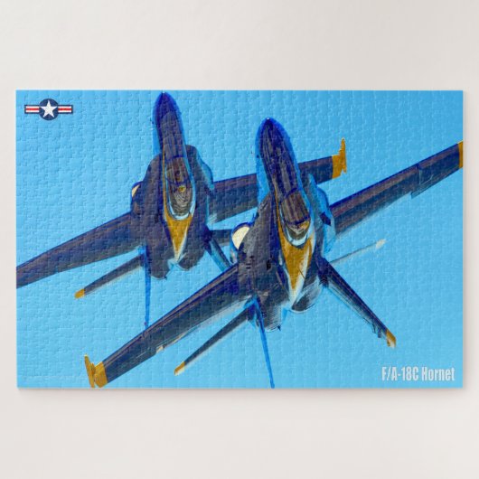 F/A-18C HORNET (20x30 INCH) Legpuzzel (Horizontaal)