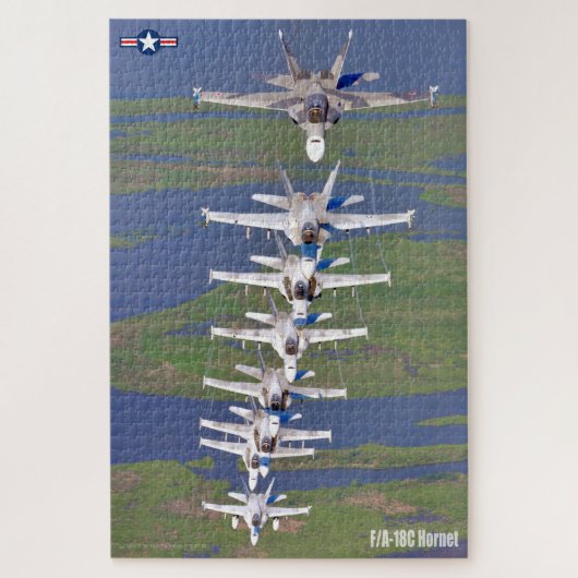 F/A-18C HORNET (20x30 INCH) Legpuzzel (Verticaal)