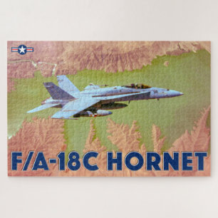 F/A-18C HORNET (20x30 INCH) Legpuzzel