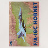 F/A-18C HORNET (20x30 INCH) Legpuzzel (Verticaal)