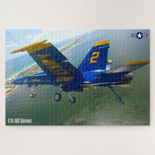 F/A-18C HORNET (20x30 INCH) Legpuzzel (Horizontaal)