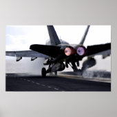F/A-18C Hornet Afterburner Takeoff Poster (Voorkant)