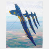 F/A-18C HORNET FLEECE DEKEN (Voorkant)