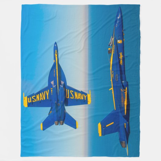 F/A-18C HORNET FLEECE DEKEN (Voorkant)