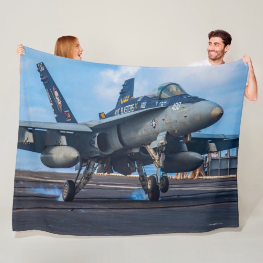 F/A-18C HORNET FLEECE DEKEN (In situ)