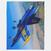 F/A-18C HORNET FLEECE DEKEN (Voorkant)