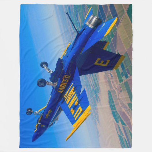 F/A-18C HORNET FLEECE DEKEN (Voorkant)