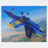 F/A-18C HORNET FLEECE DEKEN (Voorkant (Horizontaal))