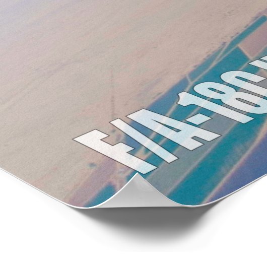 F/A-18C HORNET POSTER (Hoek)