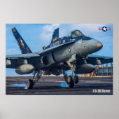 F/A-18C HORNET POSTER (Voorkant)
