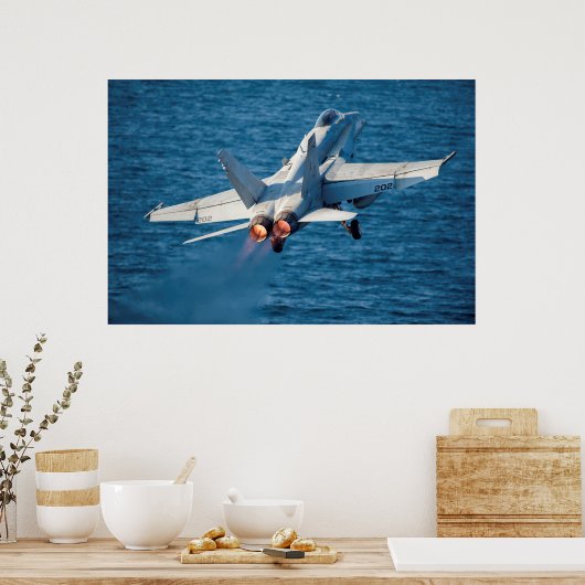F/A-18C Hornet Poster (Keuken)