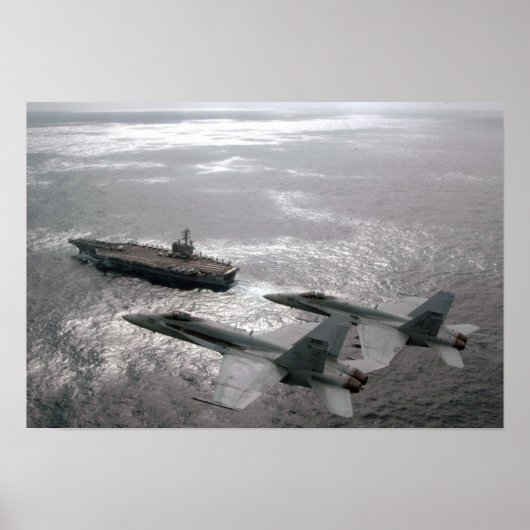 F/A-18C Hornet Poster (Voorkant)
