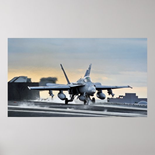 F/A-18C Hornet Poster (Voorkant)