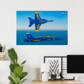 F/A-18C HORNET POSTER (Thuiskantoor)