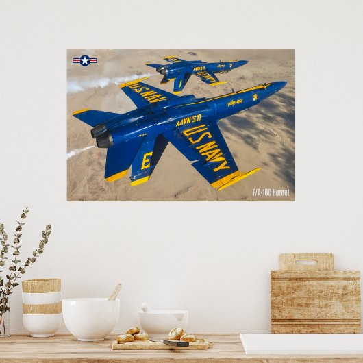 F/A-18C HORNET POSTER (Keuken)