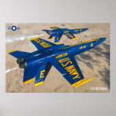 F/A-18C HORNET POSTER (Voorkant)