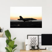 F/A-18C Hornet Poster (Thuiskantoor)