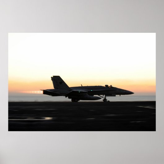 F/A-18C Hornet Poster (Voorkant)
