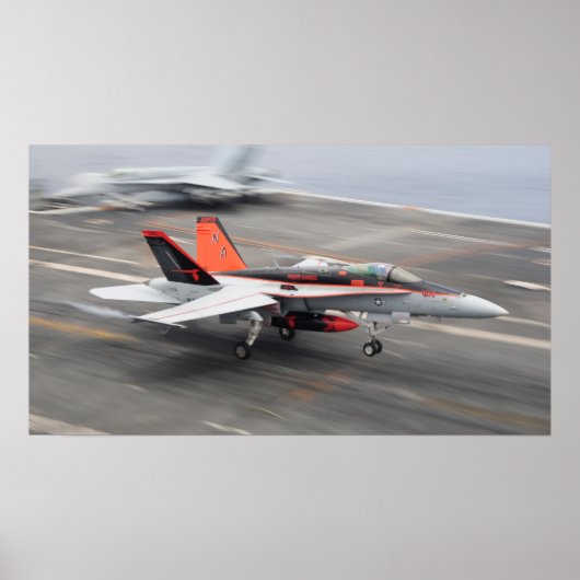 F/A-18C Hornet Poster (Voorkant)