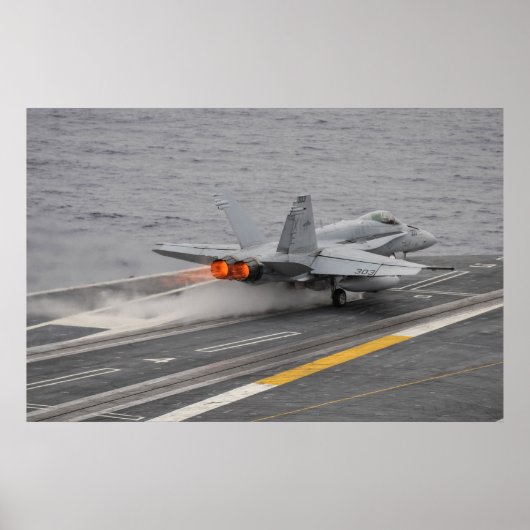F/A-18C Hornet Poster (Voorkant)