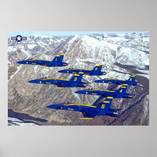 F/A-18C HORNET POSTER (Voorkant)