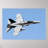 F/A-18C Hornet Poster (Voorkant)