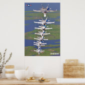 F/A-18C HORNET POSTER (Keuken)