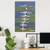 F/A-18C HORNET POSTER (Thuiskantoor)