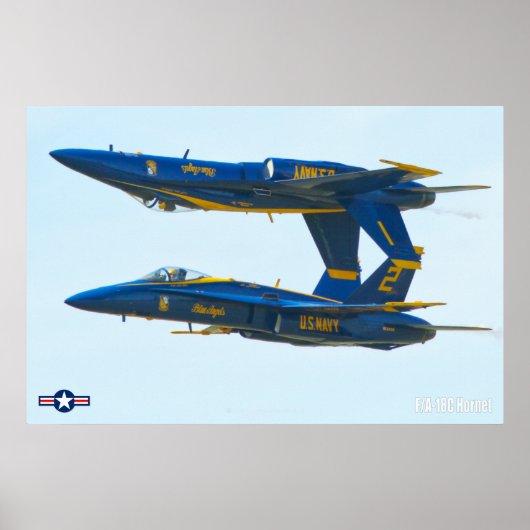 F/A-18C HORNET POSTER (Voorkant)
