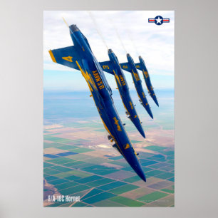 F/A-18C HORNET POSTER