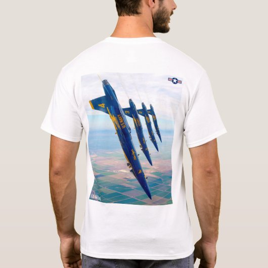 F/A-18C HORNET T-SHIRT (Achterkant)