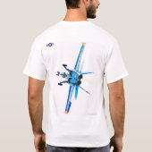 F/A-18C HORNET T-SHIRT (Achterkant)