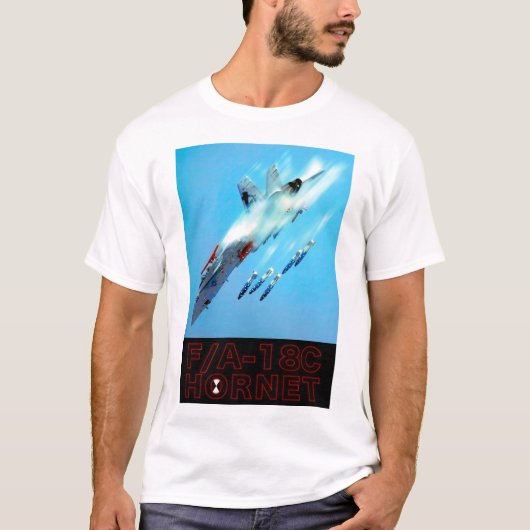 F/A-18C HORNET T-SHIRT (Voorkant)