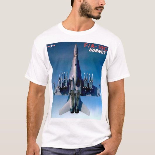 F/A-18C HORNET T-SHIRT (Voorkant)