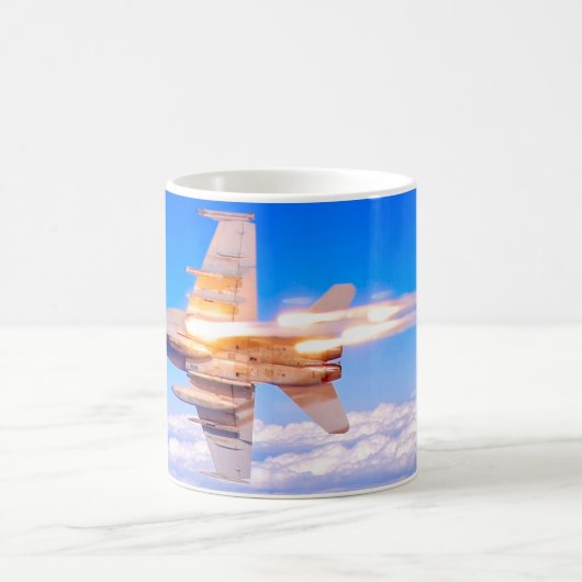 F/A-18C-HORNET-vlokken! Mok (Center)