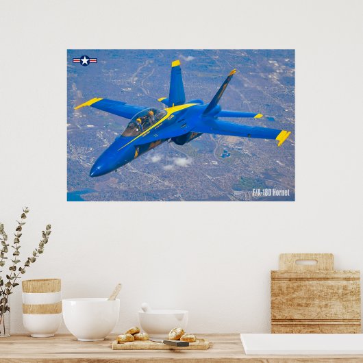 F/A-18D HORNET POSTER (Keuken)