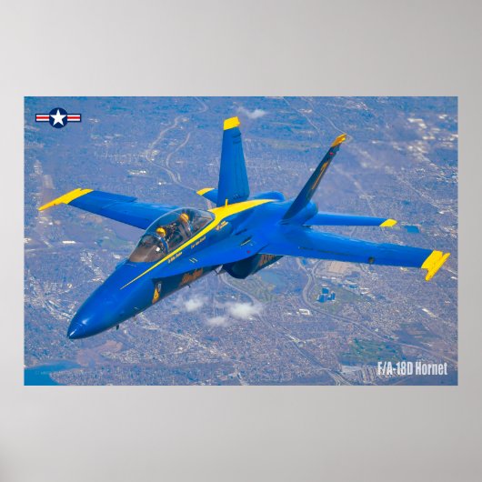 F/A-18D HORNET POSTER (Voorkant)
