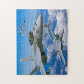 F/A-18E SUPER HORNET (11x14 INCH) Legpuzzel (Verticaal)