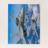 F/A-18E SUPER HORNET (16x20 INCH) Legpuzzel (Verticaal)