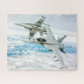 F/A-18E SUPER HORNET (16x20 INCH) Legpuzzel (Horizontaal)
