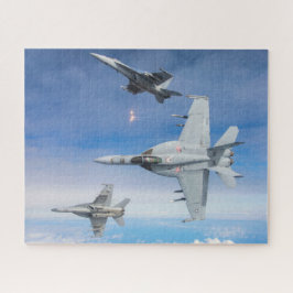 F/A-18E SUPER HORNET (16x20 INCH) Legpuzzel