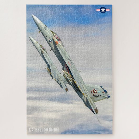 F/A-18E SUPER HORNET (20x30 INCH) Legpuzzel (Verticaal)