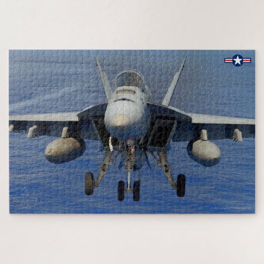 F/A-18E SUPER HORNET (20x30 INCH) Legpuzzel (Horizontaal)