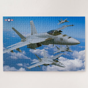 F/A-18E SUPER HORNET (20x30 INCH) Legpuzzel