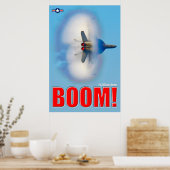 F/A-18E SUPER HORNET - BOOM! POSTER (Keuken)