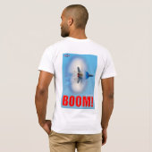 F/A-18E SUPER HORNET - BOOM! T-SHIRT (Achterkant volledig)